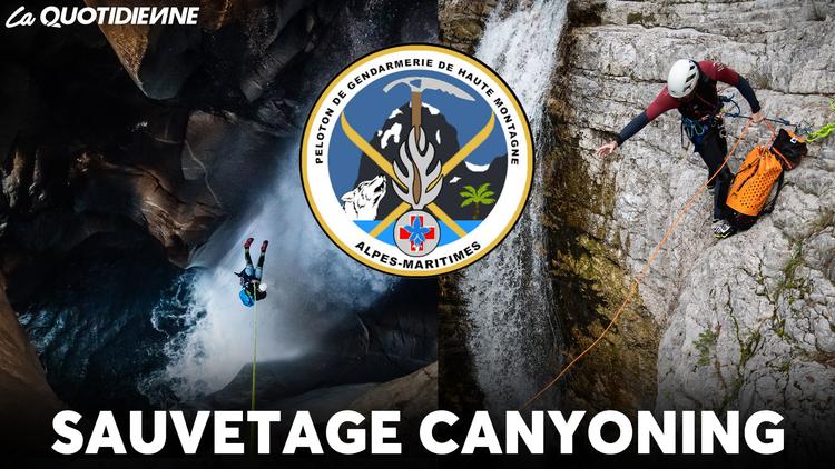 Épisode 748 : sauvetage canyoning