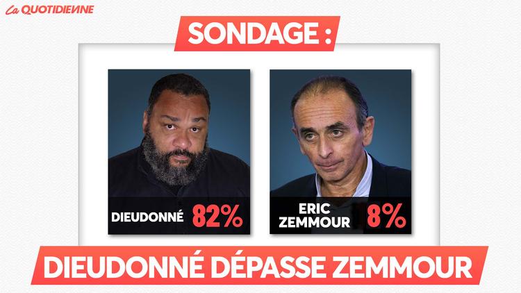 Épisode 329 : Sondage : Dieudonné dépasse Zemmour