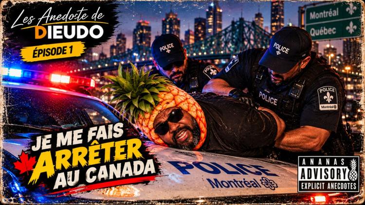 Les Anecdotes de Dieudo : Je me fais arrêter au canada !