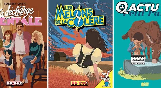 L'auteur de BD Bastien Vivès et ses maisons d'éditions poursuivis pour diffusion de pédopornographie.