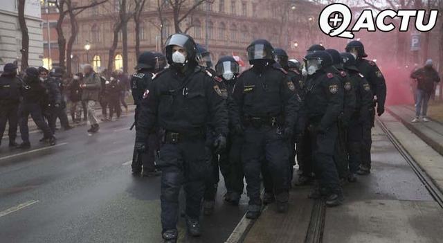 Autriche : Protestations contre la vaccination obligatoire