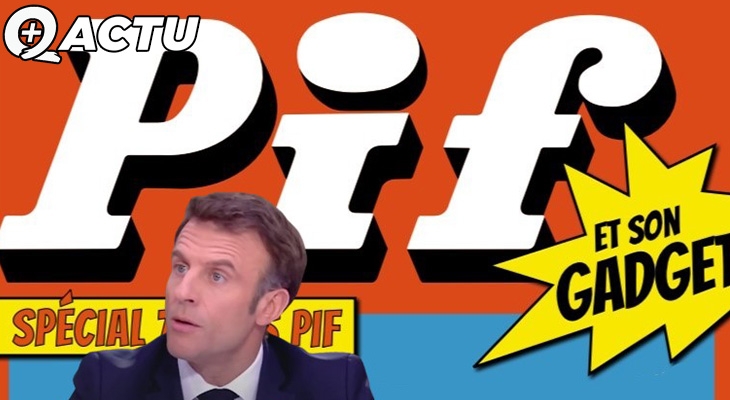 Retraites : Macron s'adresse au peuple... dans "Pif Gadget"