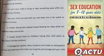 Éducation sexuelle : un livre propose d'inviter vos enfants lors de vos ébats sexuels ?!