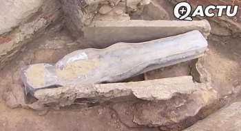 Un sarcophage découvert sous Notre-Dame ?