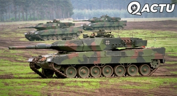 Ukraine : livraison de char Leopards prévue par l'Allemagne